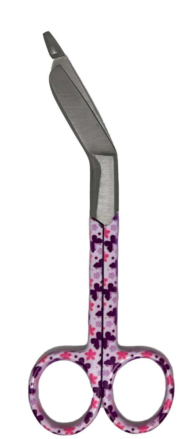 3 delig scharen set verpleegkundige Paarse Salie (+ naam graveren)