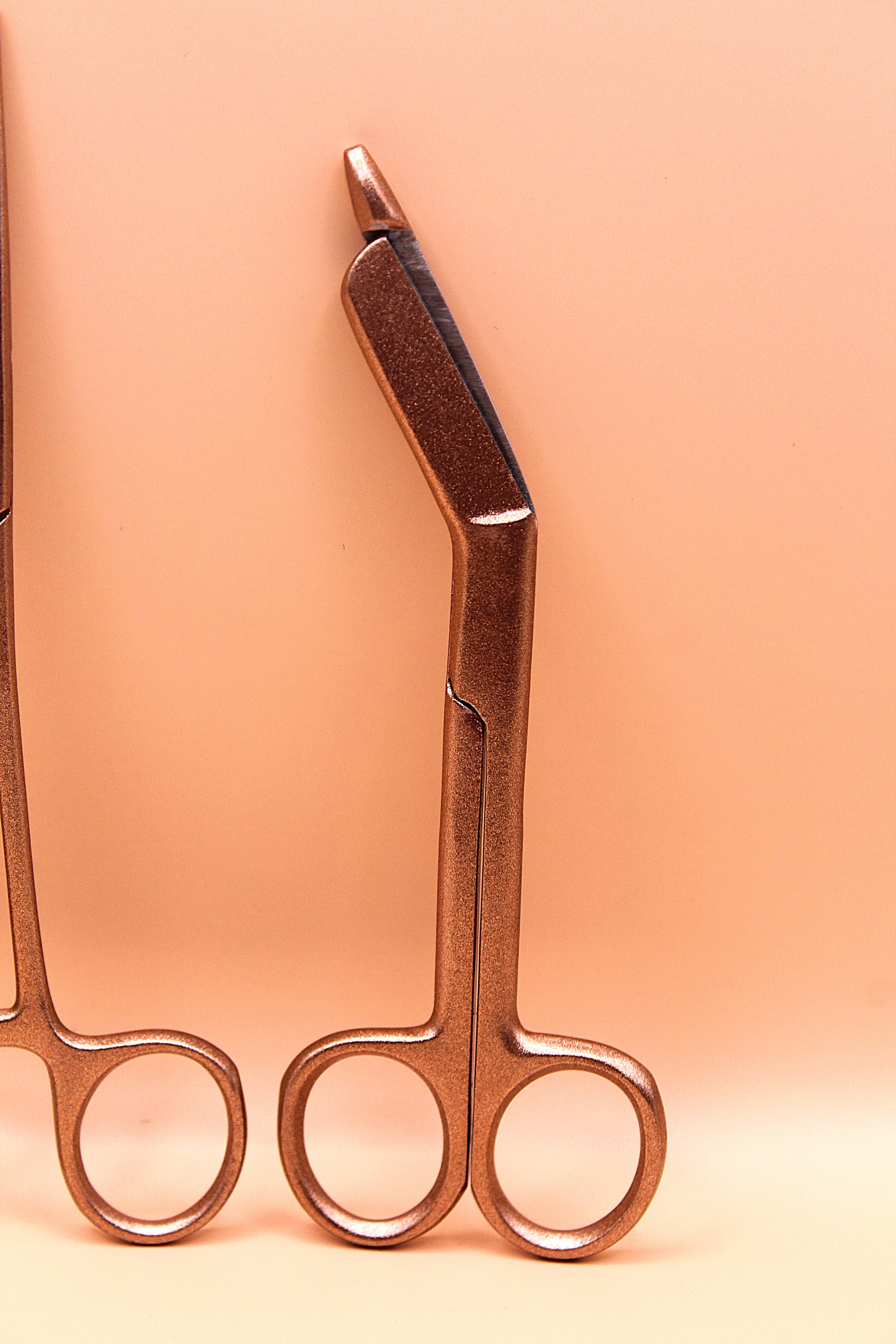 Aurora Metallic koperrosé look 3 delig