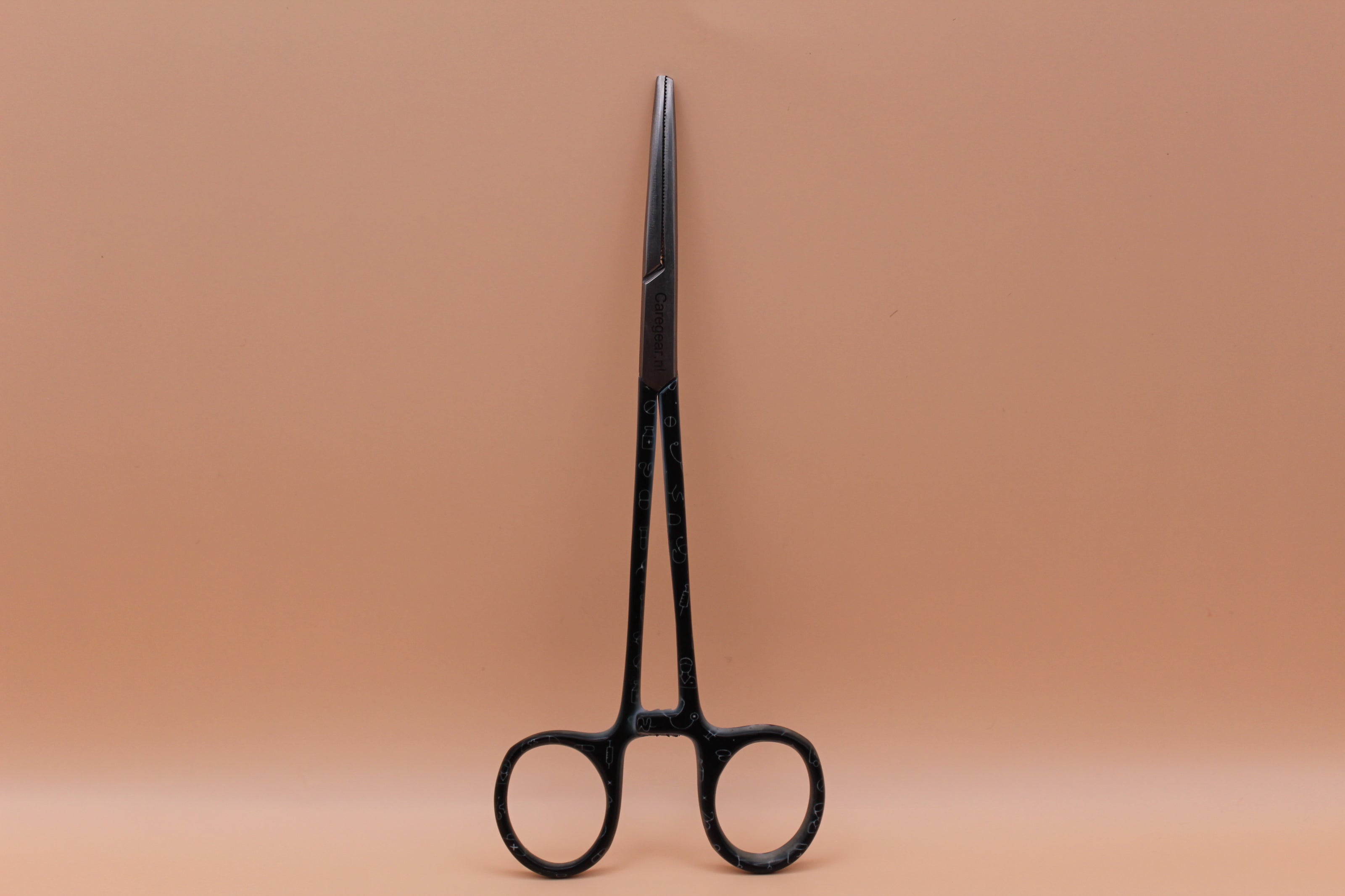 3 Delig set + gratis naam gravering Medische Icons zwart wit