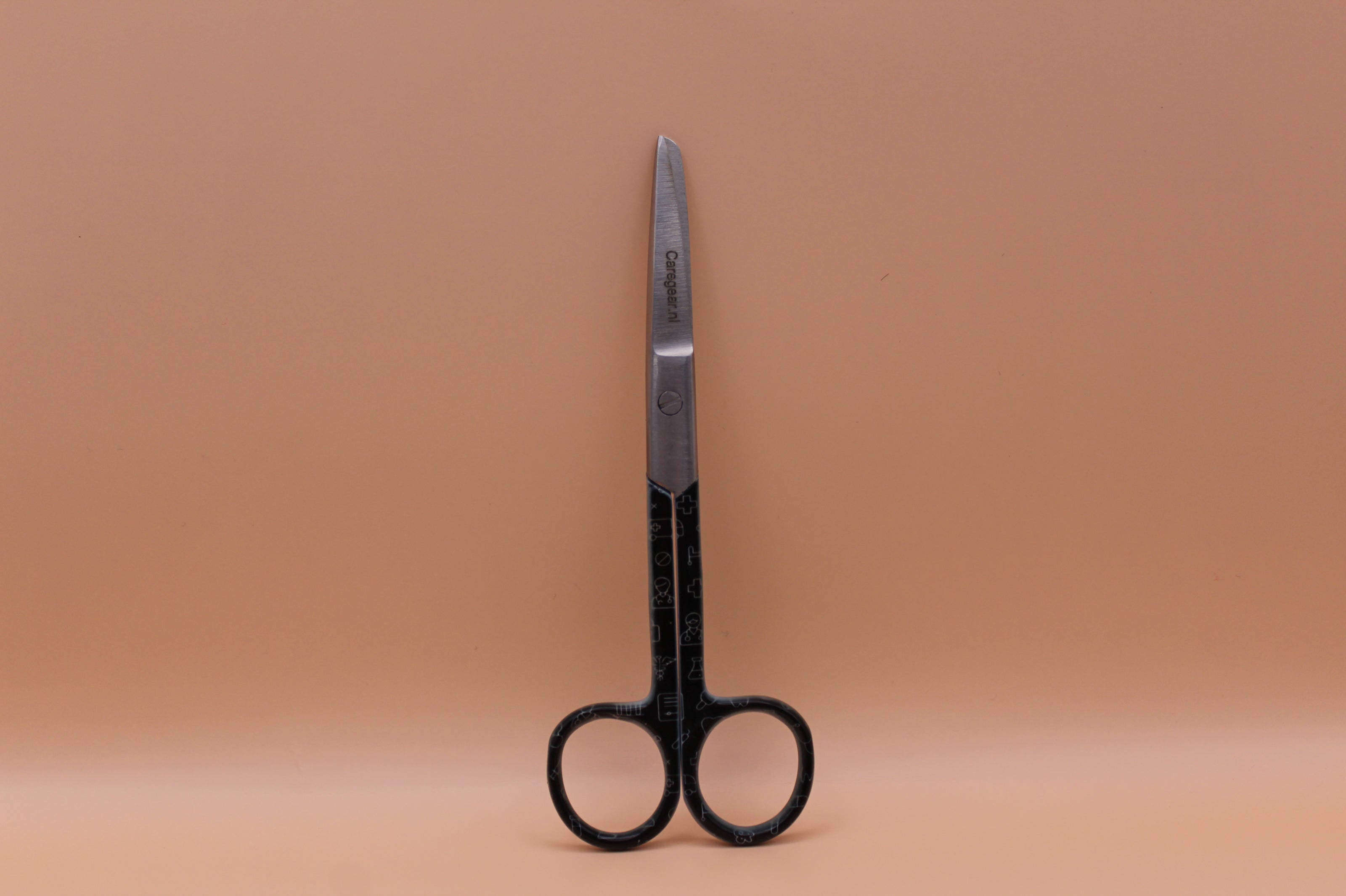 3 Delig set + gratis naam gravering Medische Icons zwart wit