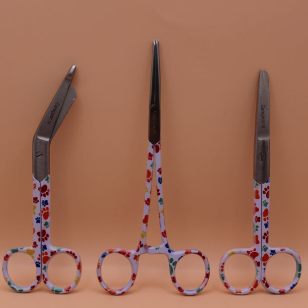 3 Delig set + gratis naam gravering Pootjes