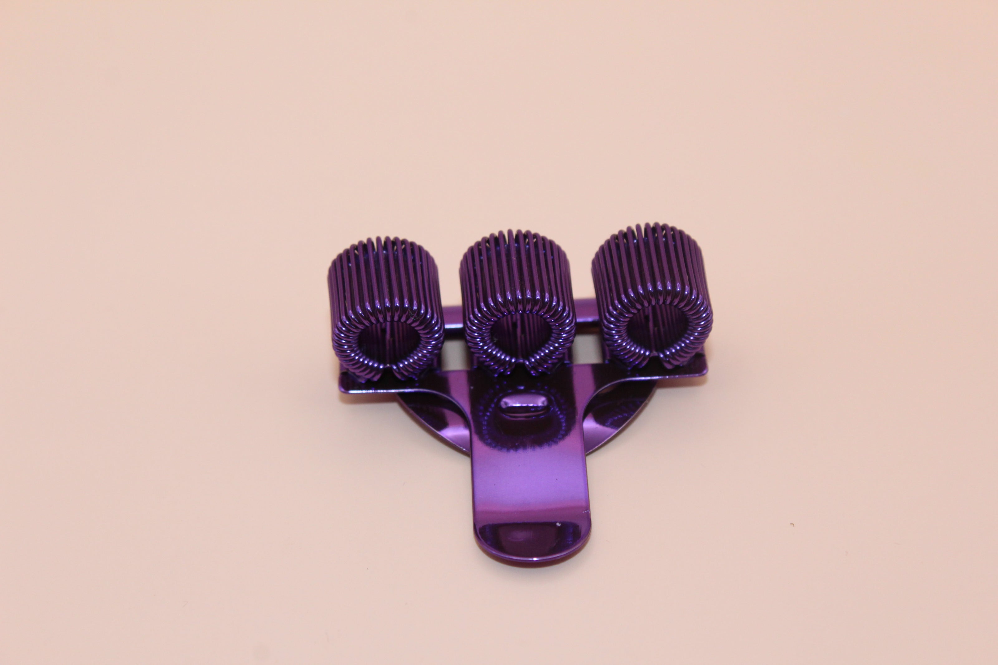 3-vaks Pennenclip – Zilver