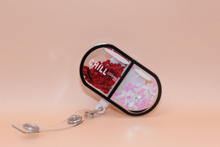 Badgehouder XL Hart + ritme