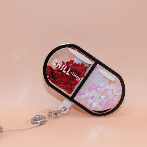 Badgehouder XL Medicijn pot