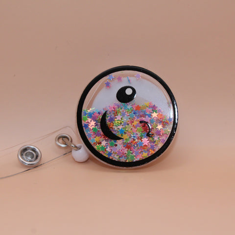 Badgehouder XL Glimlach