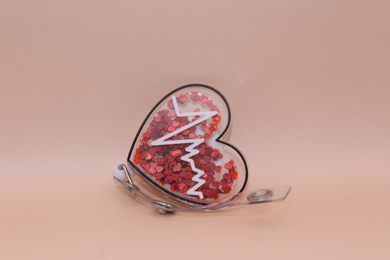 Badgehouder XL Hart + ritme