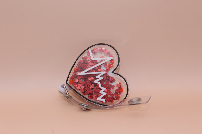 Badgehouder XL Hart + ritme