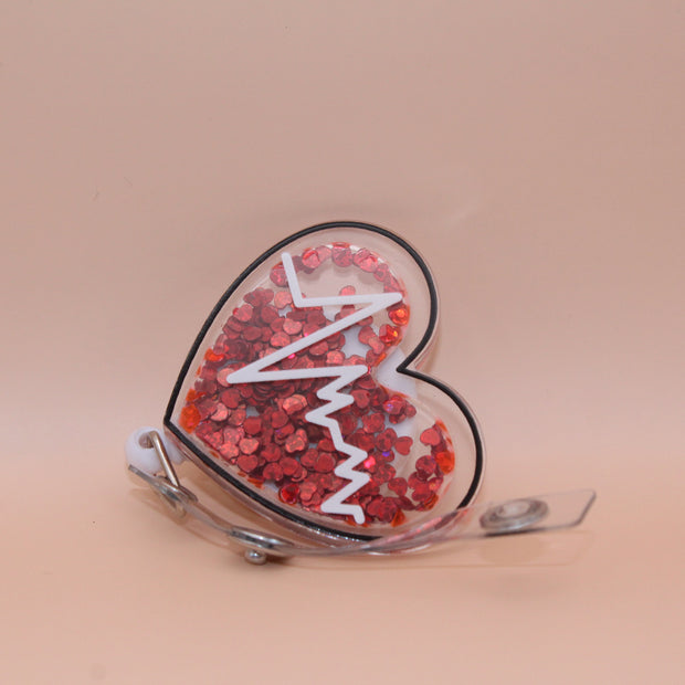 Badgehouder XL Hart + ritme