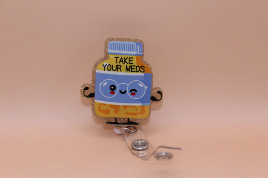 Badgehouder XL Medicijn pot