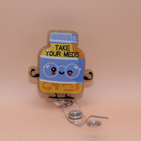 Badgehouder XL Medicijn pot