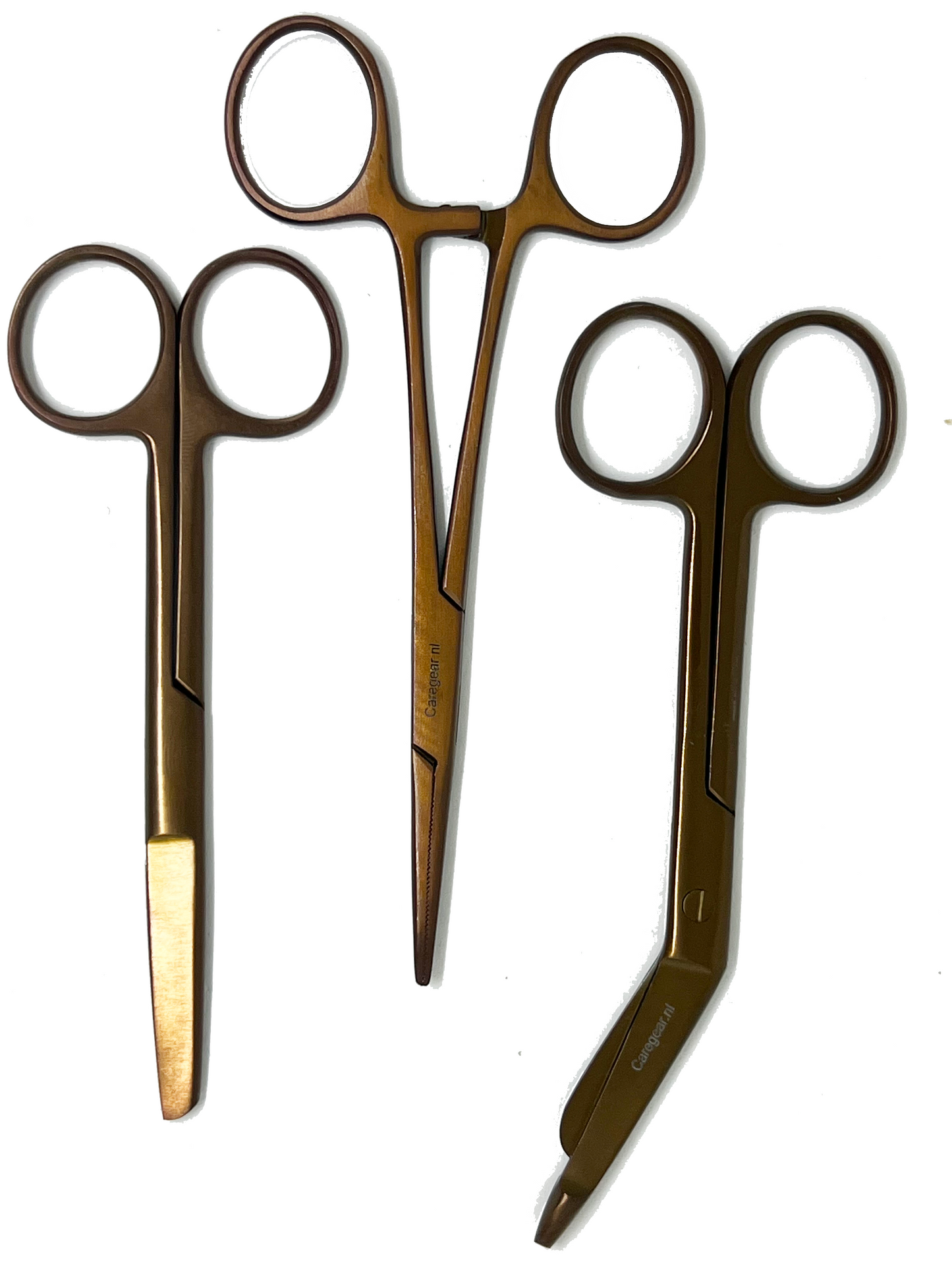 3 delig scharen set verpleegkundige Bronze (naam graveren)