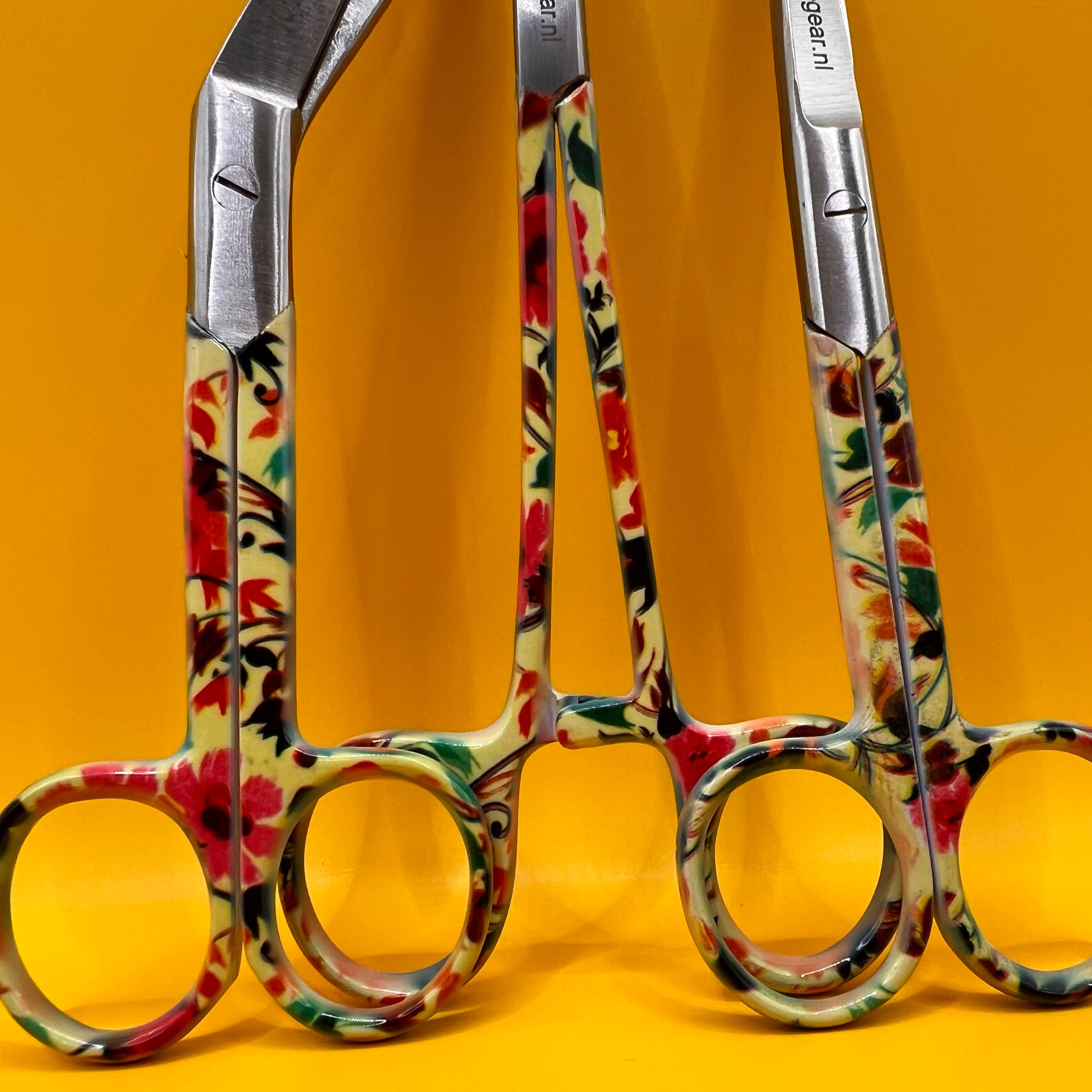 3 Delig set + gratis naam gravering Tropical Flowers