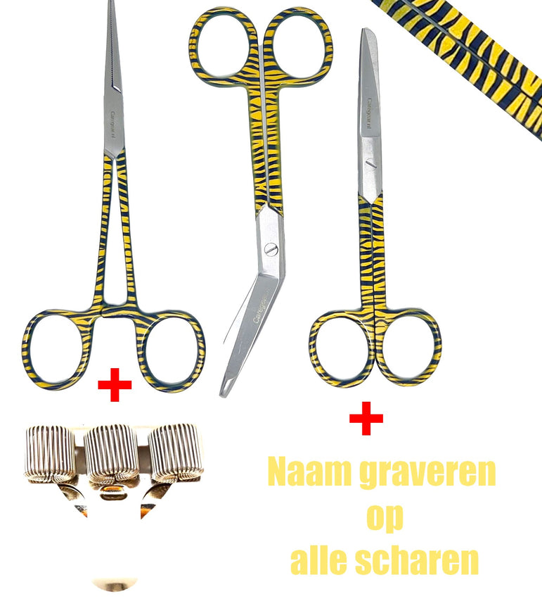 3 delig scharen set verpleegkundige VPK Tijger