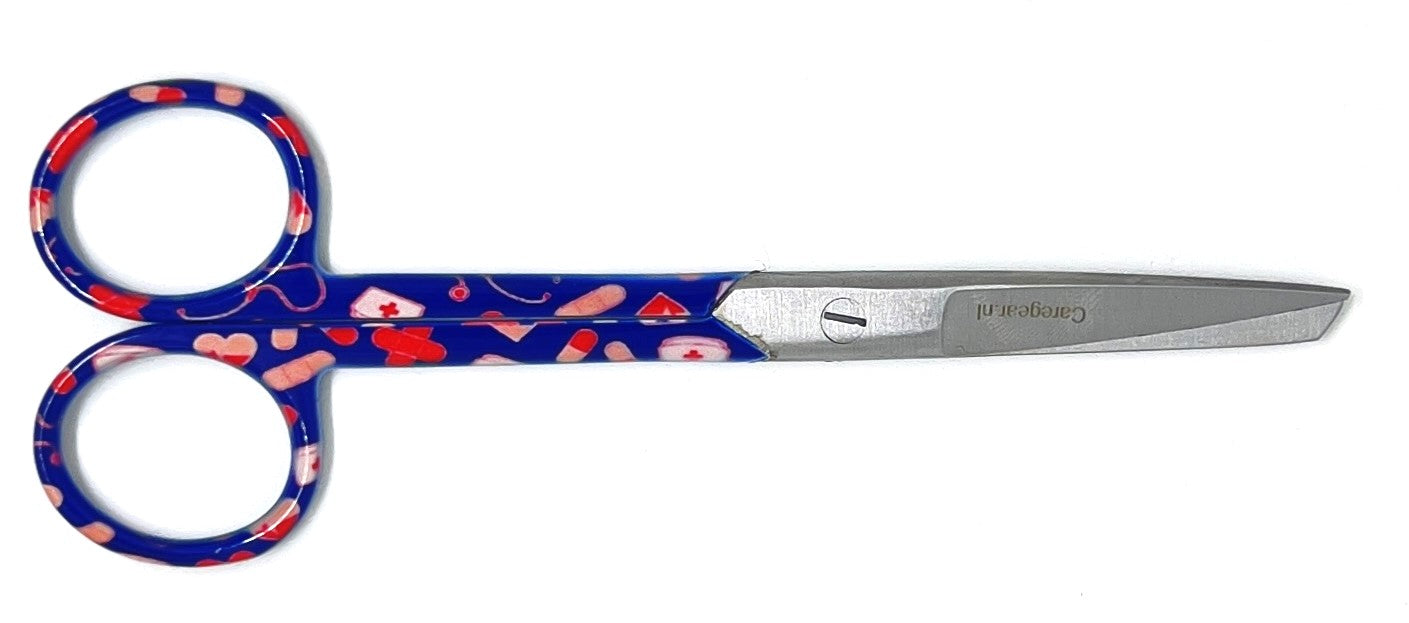 3 delig scharen set verpleegkundige VPK blauw